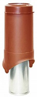 Выход вентиляции Krovent Pipe-VT 150is красно-коричневый (RR29)